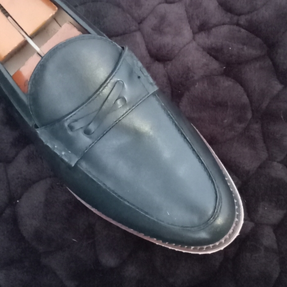 J.D. Fisk Scully black leather loafers Mens main image 15